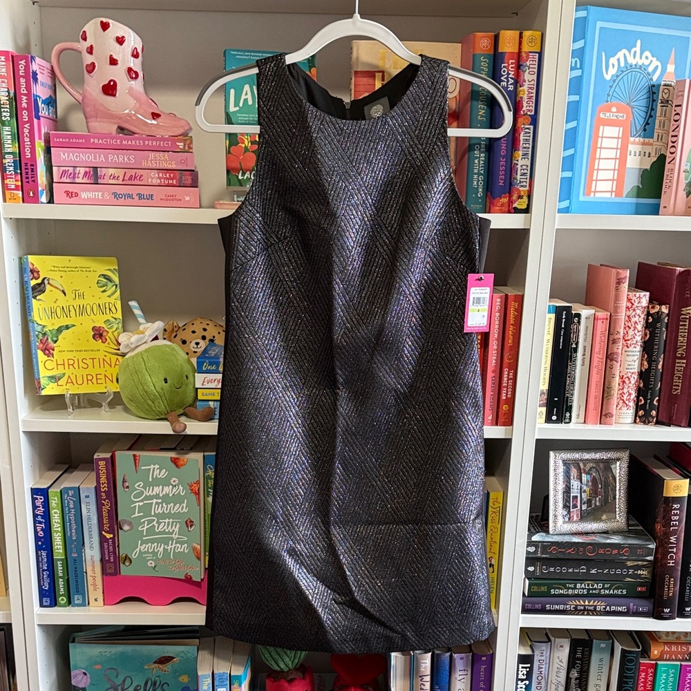Vince Camuto Dress in Metallic Black